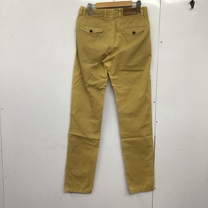 ザラメン ZARA MAN パンツ チノパン チノパン スリムパンツ カジュアルパンツ ストレッチパンツ 38インチ 無地 マスタード / マスタード /  メンズ USED 古着 中古 10143695
