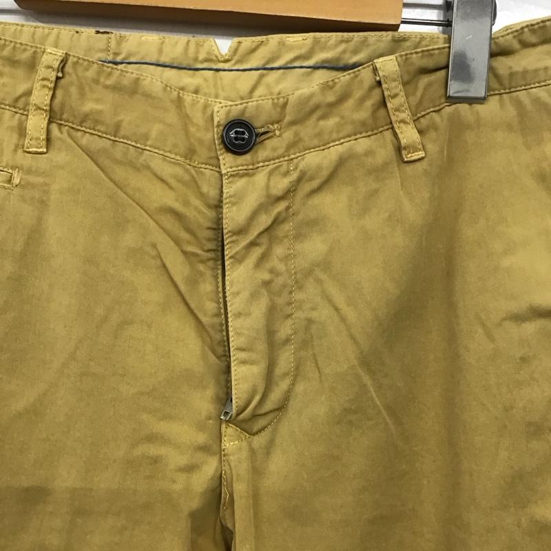 ザラメン ZARA MAN パンツ チノパン チノパン スリムパンツ カジュアルパンツ ストレッチパンツ 38インチ 無地 マスタード / マスタード /  メンズ USED 古着 中古 10143695