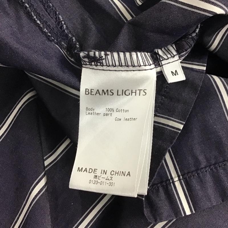 ビームスライツ BEAMS LIGHTS シャツ、ブラウス 半袖 半袖シャツ ストライプシャツ カジュアルシャツ M ストライプ マルチカラー / マルチカラー /  メンズ USED 古着 中古 10143697
