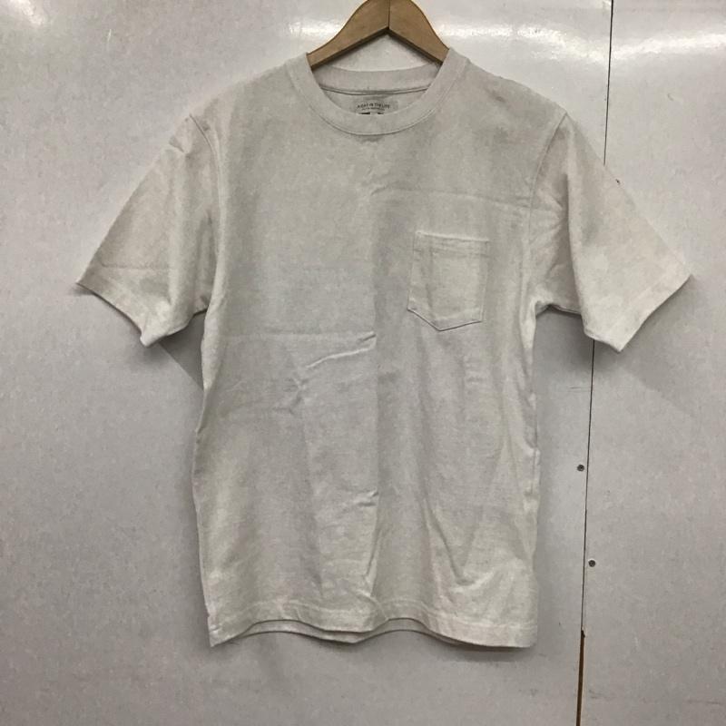 アデイインザライフ A Day in the Life Tシャツ 半袖 半袖カットソー 無地Tシャツ クルーネックカットソー M 無地 白 / ホワイト /  メンズ USED 古着 中古 10143699
