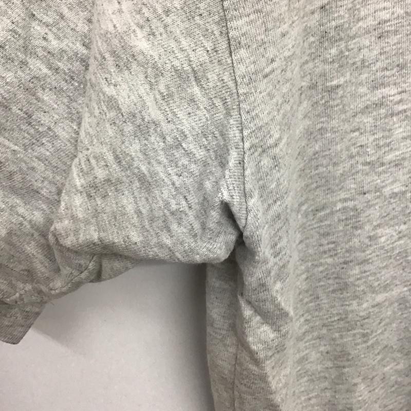 ナイキ NIKE Tシャツ 半袖 半袖Tシャツ プリントTシャツ クルーネックカットソー M ロゴ、文字 灰 / グレー /  メンズ USED 古着 中古 10143702