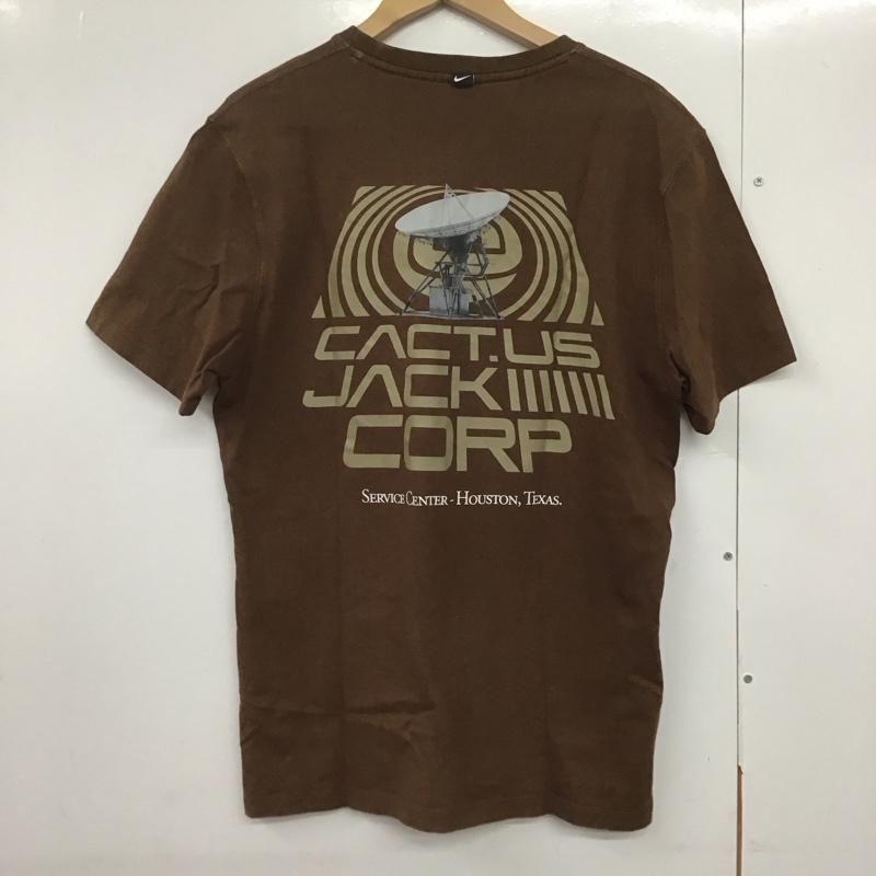 ナイキ NIKE Tシャツ 半袖 dm1286-259 CACT.US CORP NRGBHS/STシャツ プリントTシャツ L ロゴ、文字 茶 / ブラウン /  メンズ USED 古着 中古 10143703