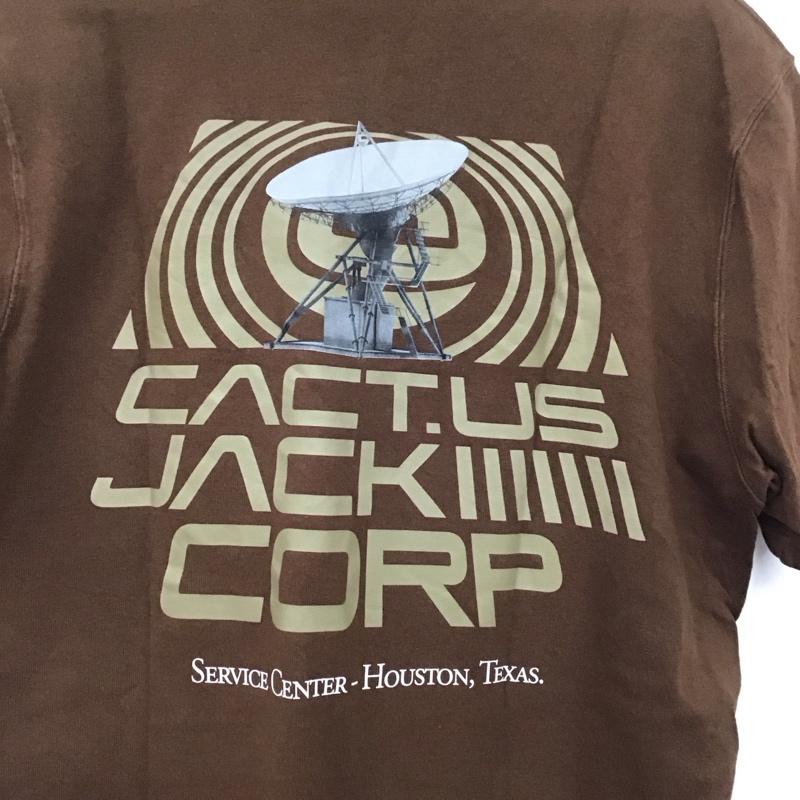 ナイキ NIKE Tシャツ 半袖 dm1286-259 CACT.US CORP NRGBHS/STシャツ プリントTシャツ L ロゴ、文字 茶 / ブラウン /  メンズ USED 古着 中古 10143703