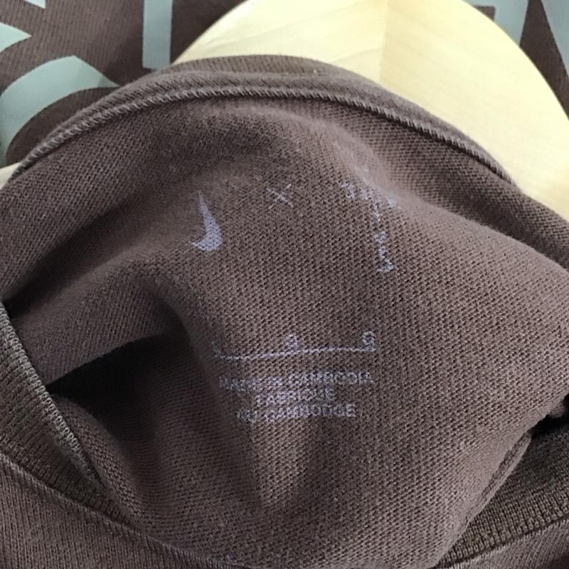 ナイキ NIKE Tシャツ 半袖 dm1286-259 CACT.US CORP NRGBHS/STシャツ プリントTシャツ L ロゴ、文字 茶 / ブラウン /  メンズ USED 古着 中古 10143703