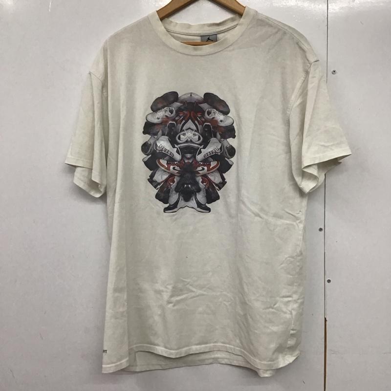 ナイキ NIKE Tシャツ 半袖 267506-100 半袖Tシャツ プリントTシャツ L プリント 白 / ホワイト /  メンズ USED 古着 中古 10143704