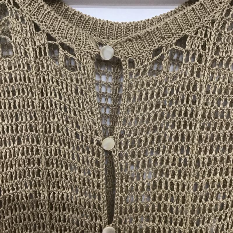 アダムエロペ ADAM ET ROPE  ワンピース ロングスカート ロングワンピース ノースリーブワンピース タイトスカート FREE 無地 ベージュ / ベージュ /  レディース USED 古着 中古 10143716
