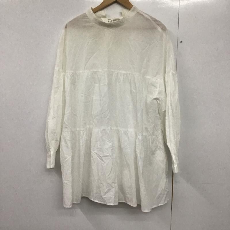 ローリーズファーム LOWRYS FARM ワンピース ミニスカート FREE 無地 白 / ホワイト /  レディース USED 古着 中古 10143757