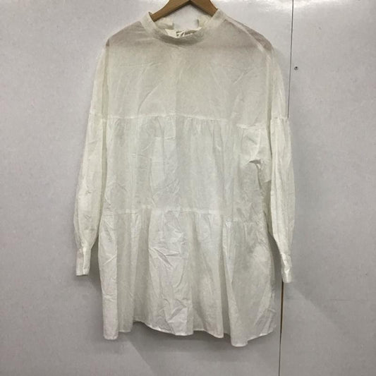 ローリーズファーム LOWRYS FARM ワンピース ミニスカート FREE 無地 白 / ホワイト /  レディース USED 古着 中古 10143757