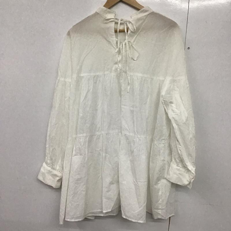 ローリーズファーム LOWRYS FARM ワンピース ミニスカート FREE 無地 白 / ホワイト /  レディース USED 古着 中古 10143757