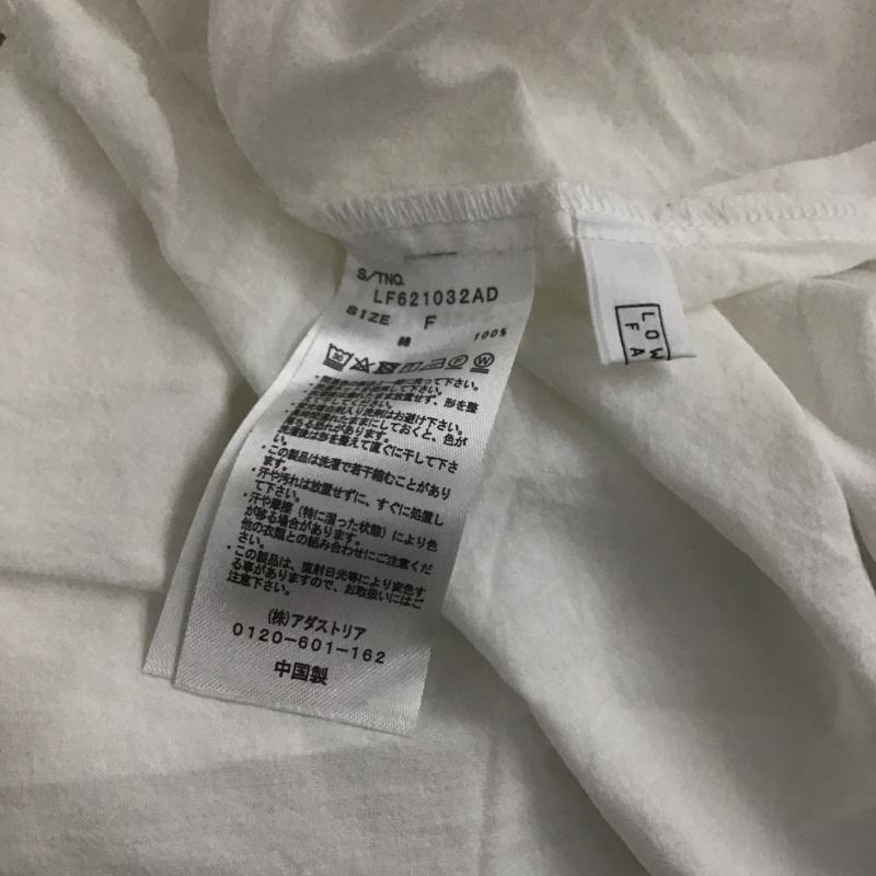ローリーズファーム LOWRYS FARM ワンピース ミニスカート FREE 無地 白 / ホワイト /  レディース USED 古着 中古 10143757