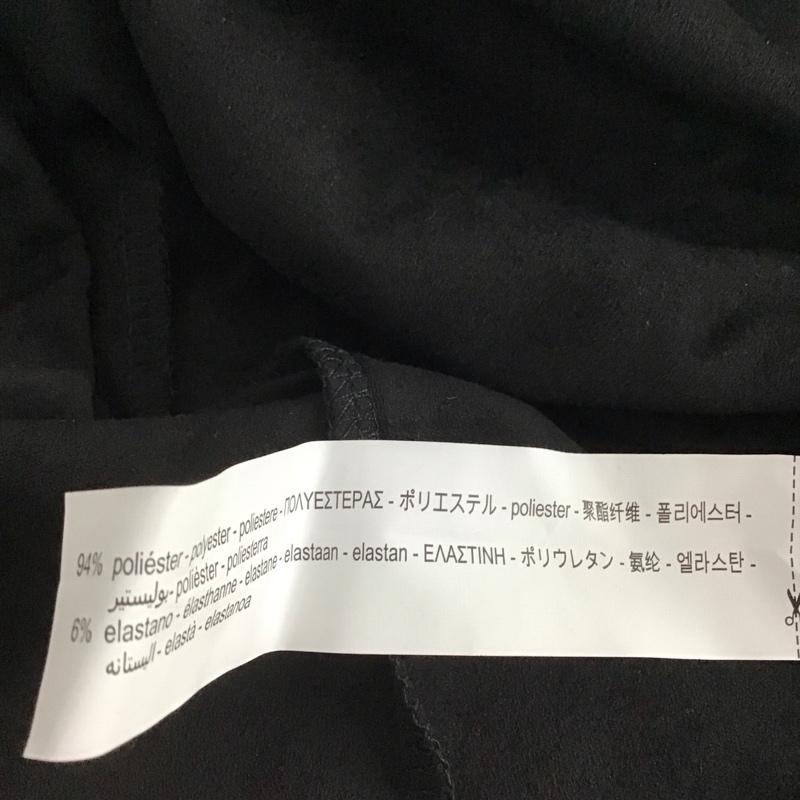 ザラ ZARA スカート ひざ丈スカート フレアスカート カジュアルスカート S 無地 黒 / ブラック /  レディース USED 古着 中古 10143789