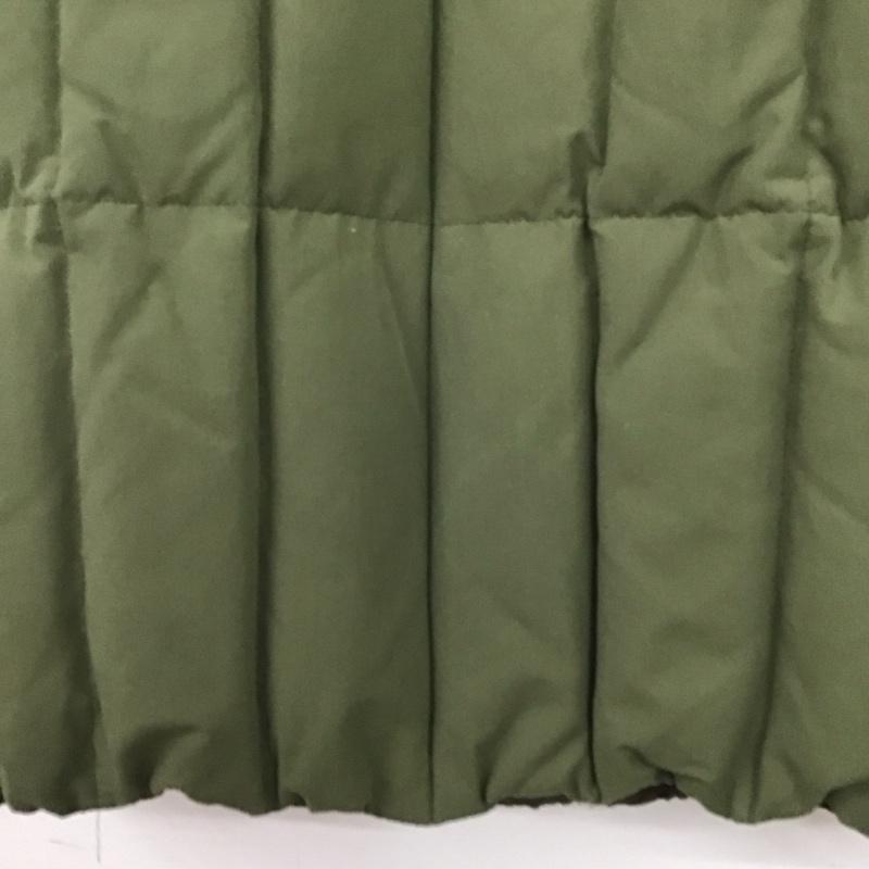 スノーピーク Snow Peak ベスト ベスト JK-16AU107 ダウン フェザー S 無地 カーキ / カーキ /  メンズ USED 古着 中古 10143791