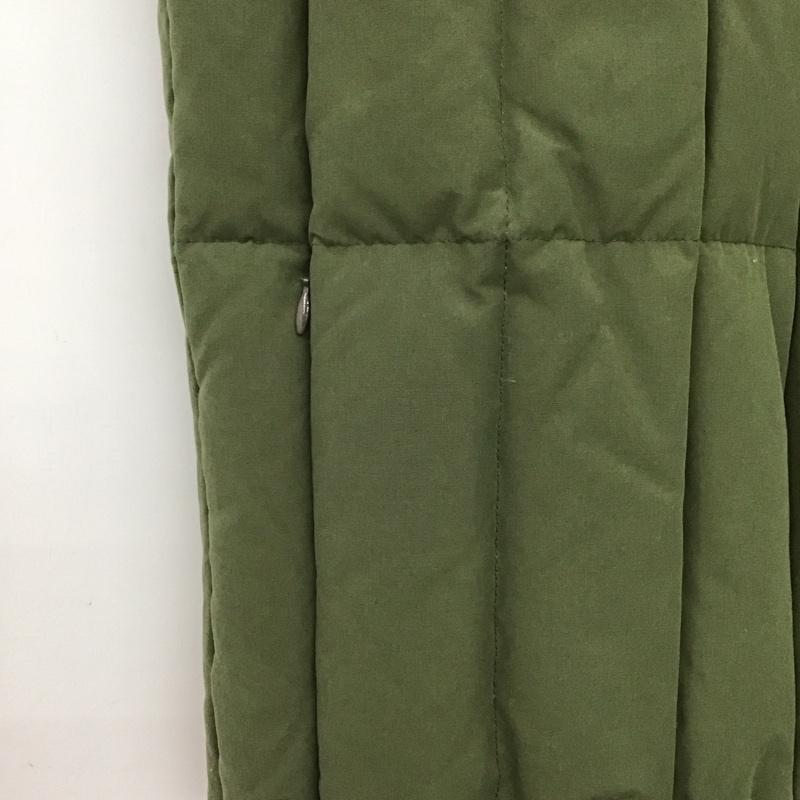 スノーピーク Snow Peak ベスト ベスト JK-16AU107 ダウン フェザー S 無地 カーキ / カーキ /  メンズ USED 古着 中古 10143791