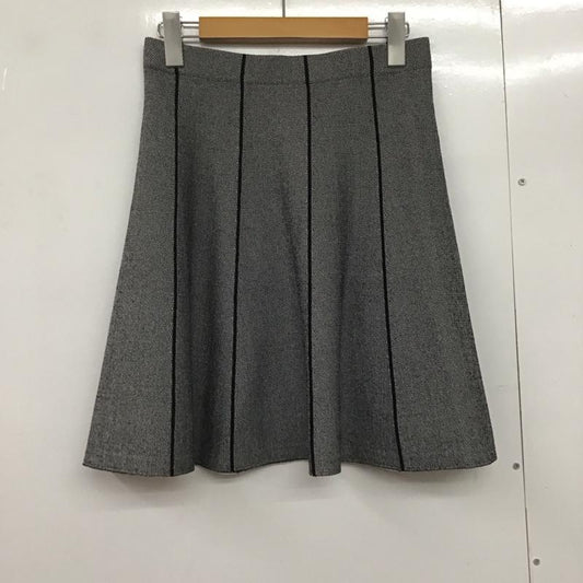 ザラ ZARA スカート ひざ丈スカート S 無地 黒 / ブラック /  レディース USED 古着 中古 10143799