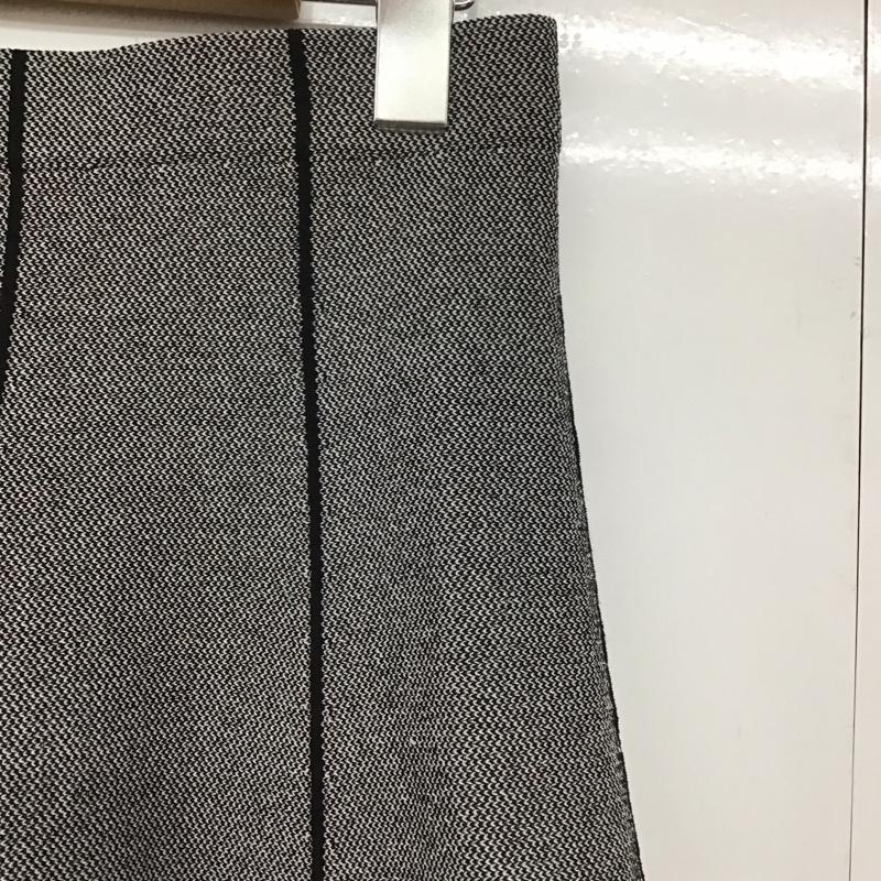 ザラ ZARA スカート ひざ丈スカート S 無地 黒 / ブラック /  レディース USED 古着 中古 10143799