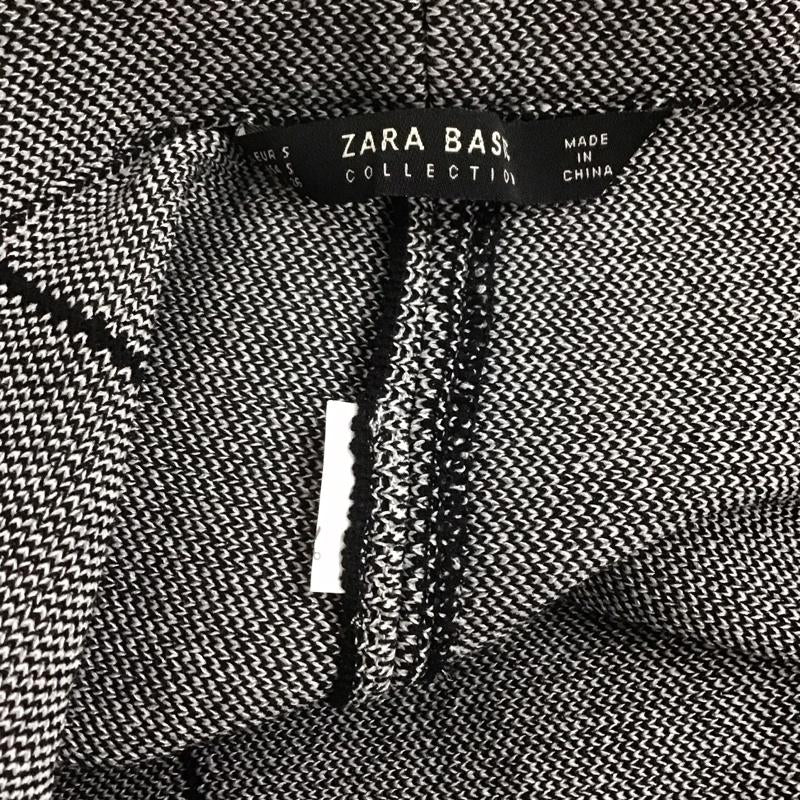 ザラ ZARA スカート ひざ丈スカート S 無地 黒 / ブラック /  レディース USED 古着 中古 10143799
