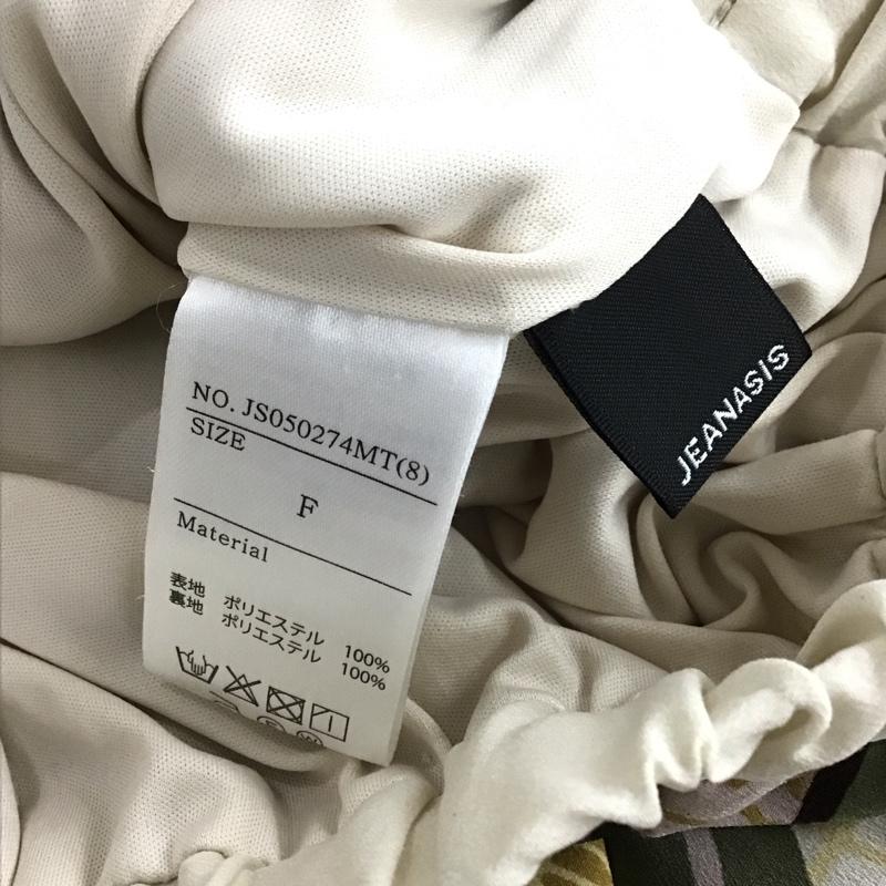 ジーナシス JEANASIS スカート ロングスカート js050274mt ロングスカート フレアスカート FREE プリント マルチカラー / マルチカラー /  レディース USED 古着 中古 10143810