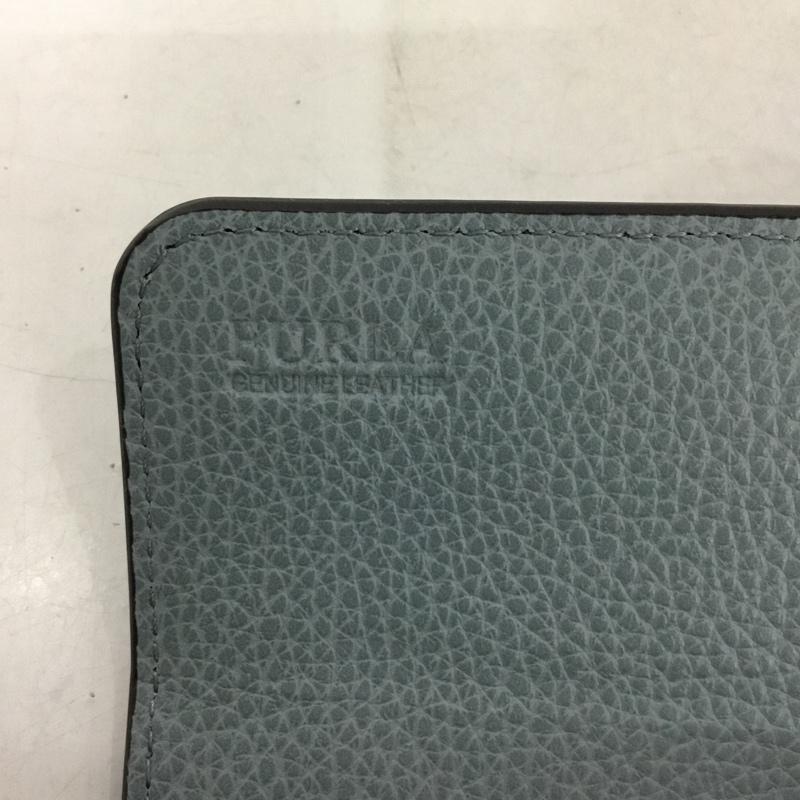 フルラ FURLA 財布 長財布 箱有 ロゴ、文字 水色 / ライトブルー /  レディース USED 古着 中古 10143825