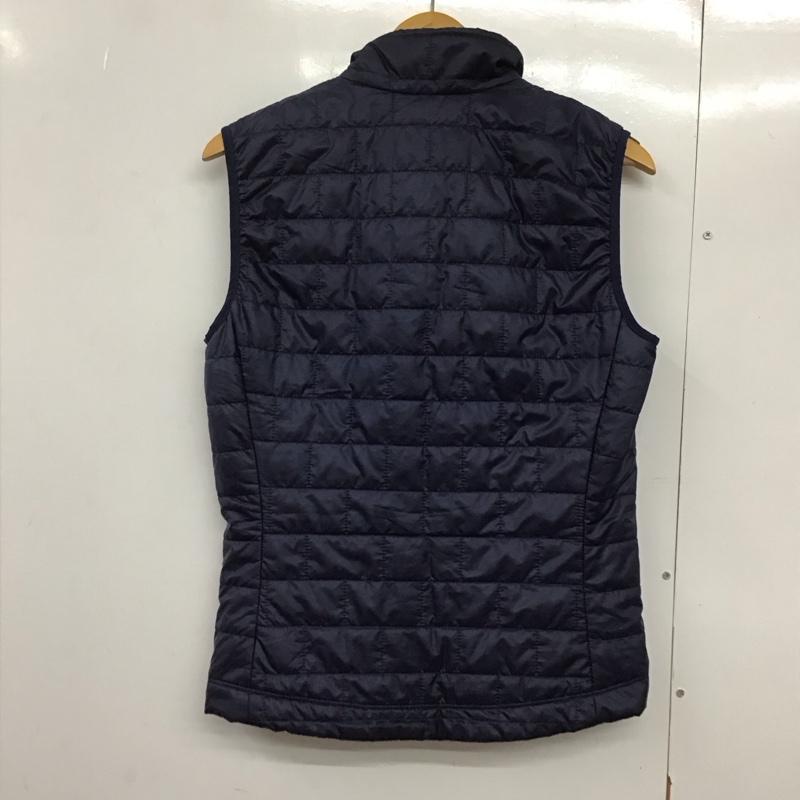 パタゴニア patagonia ベスト ベスト 84242sp20 中綿ベスト ジップアップベスト XS 無地 紺 / ネイビー /  メンズ USED 古着 中古 10143851