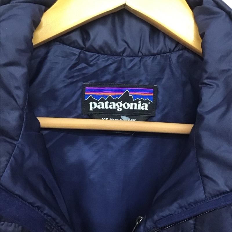 パタゴニア patagonia ベスト ベスト 84242sp20 中綿ベスト ジップアップベスト XS 無地 紺 / ネイビー /  メンズ USED 古着 中古 10143851