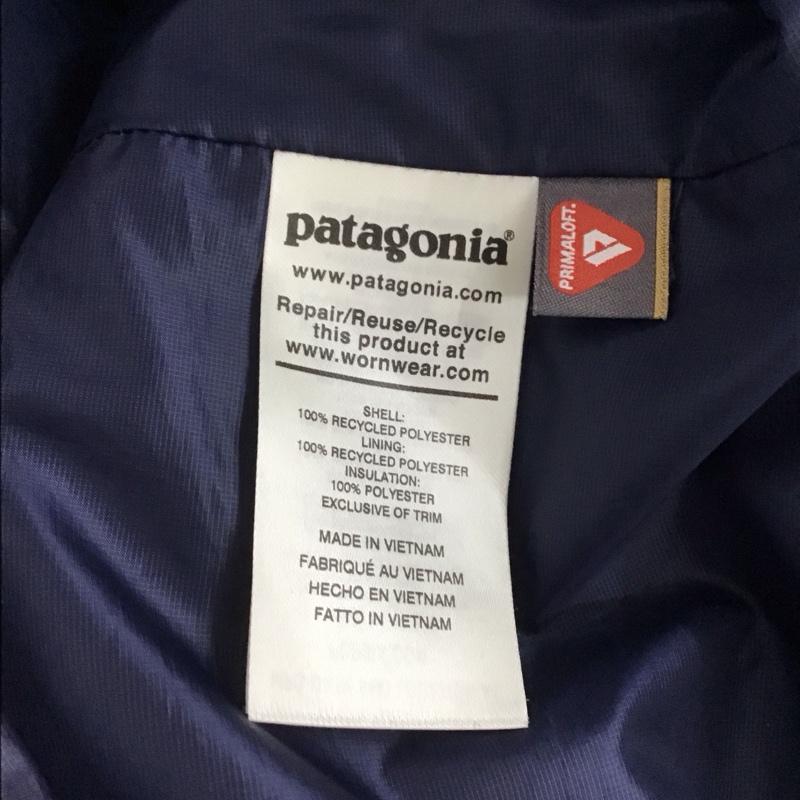 パタゴニア patagonia ベスト ベスト 84242sp20 中綿ベスト ジップアップベスト XS 無地 紺 / ネイビー /  メンズ USED 古着 中古 10143851