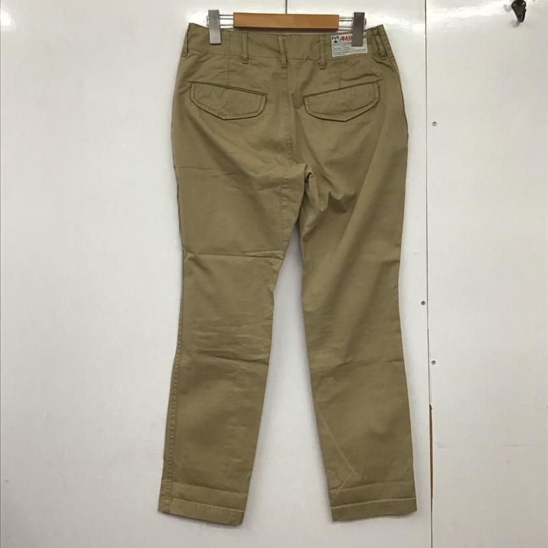 アメリカーナ AMERICANA パンツ チノパン チノパン スリムパンツ カジュアルパンツ 28インチ 無地 ベージュ / ベージュ /  レディース USED 古着 中古 10143866