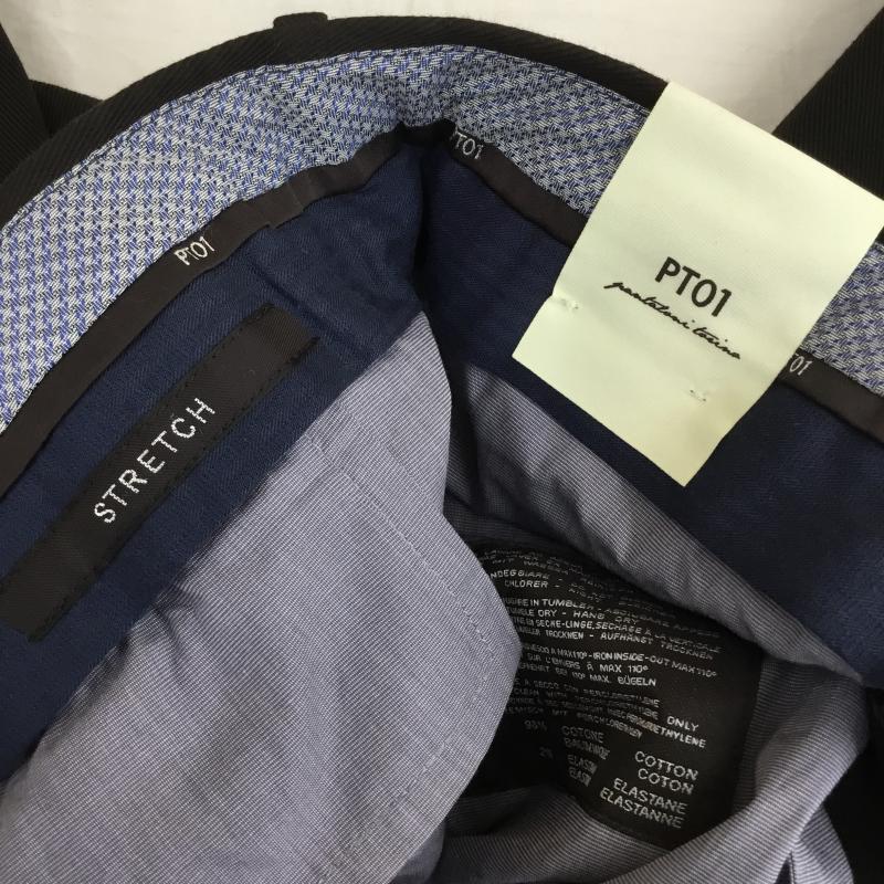 ピーティーゼロウーノ PT01 パンツ スラックス 46 無地 茶 / ブラウン /  メンズ USED 古着 中古 10143879