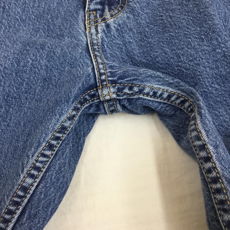 ゲス Guess パンツ デニム、ジーンズ 34インチ 無地 青 / ブルー /  メンズ USED 古着 中古 10143881