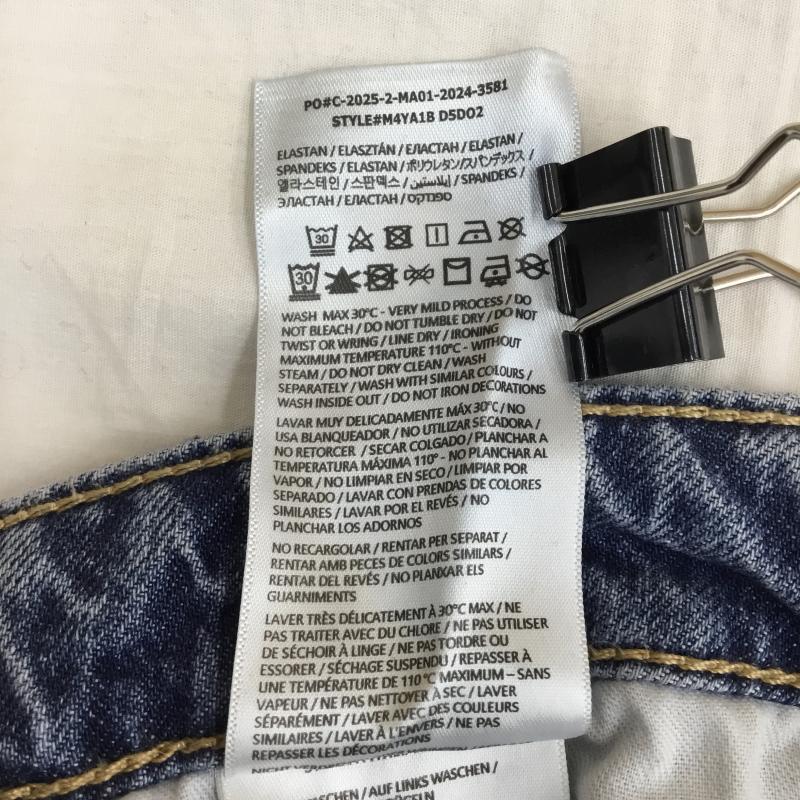 ゲス Guess パンツ デニム、ジーンズ 34インチ 無地 青 / ブルー /  メンズ USED 古着 中古 10143881