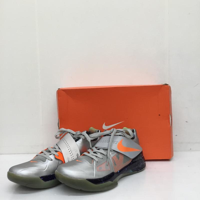 ナイキ NIKE スニーカー スニーカー 520814-001 ZOOM KD 4 AS 27.0cm  銀 / シルバー /  メンズ USED 古着 中古 10143894