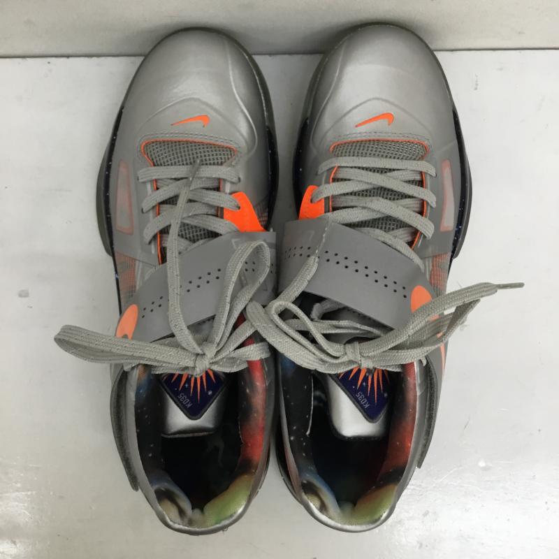 ナイキ NIKE スニーカー スニーカー 520814-001 ZOOM KD 4 AS 27.0cm  銀 / シルバー /  メンズ USED 古着 中古 10143894
