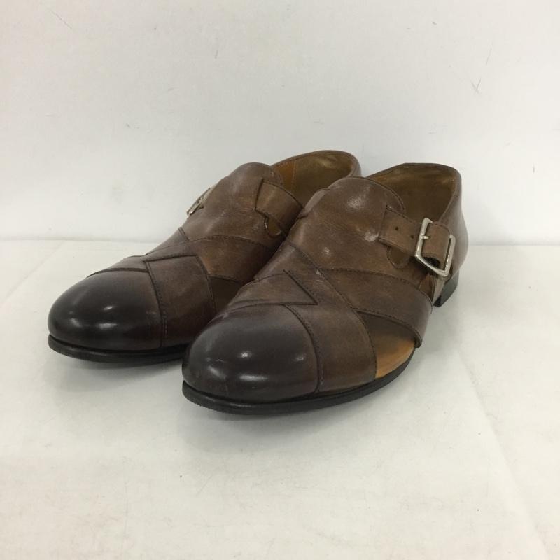 アルフレッドバニスター alfredoBANNISTER サンダル サンダル 52481005056 ドレス グルカサンダル レザー 40 無地 茶 / ブラウン /  メンズ USED 古着 中古 10143920