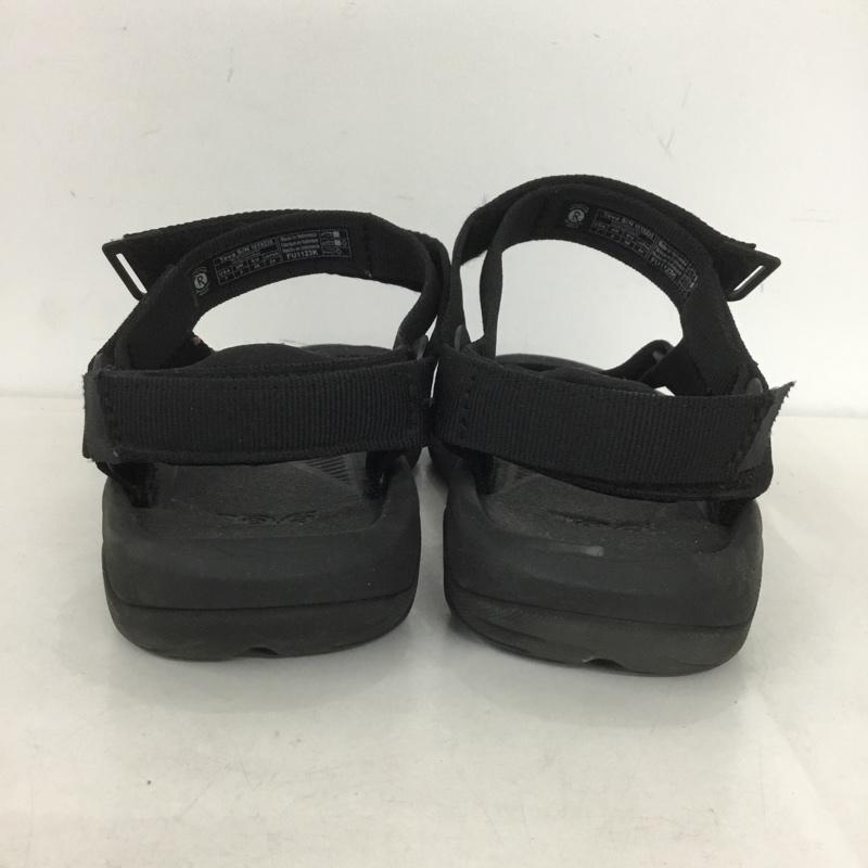 テバ Teva サンダル サンダル 1019235 HURRICANE XLT2 スポーツサンダル 24cm 24.0cm ロゴ、文字 黒 / ブラック /  レディース USED 古着 中古 10143924