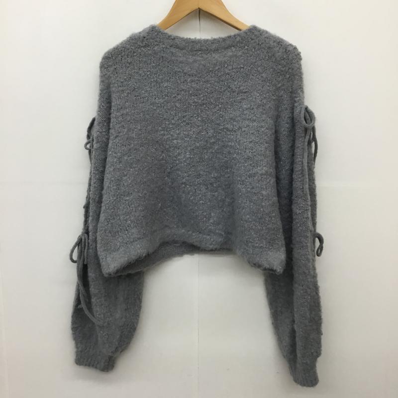 イング INGNI ニット、セーター 長袖 M  灰 / グレー /  レディース USED 古着 中古 10143948