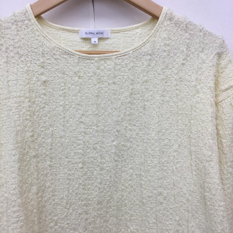 グローバルワーク GLOBAL WORK カットソー 長袖 M  黄 / イエロー /  レディース USED 古着 中古 10143949