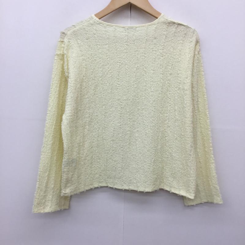グローバルワーク GLOBAL WORK カットソー 長袖 M  黄 / イエロー /  レディース USED 古着 中古 10143949