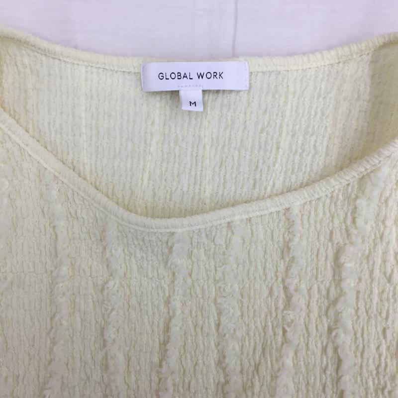 グローバルワーク GLOBAL WORK カットソー 長袖 M  黄 / イエロー /  レディース USED 古着 中古 10143949