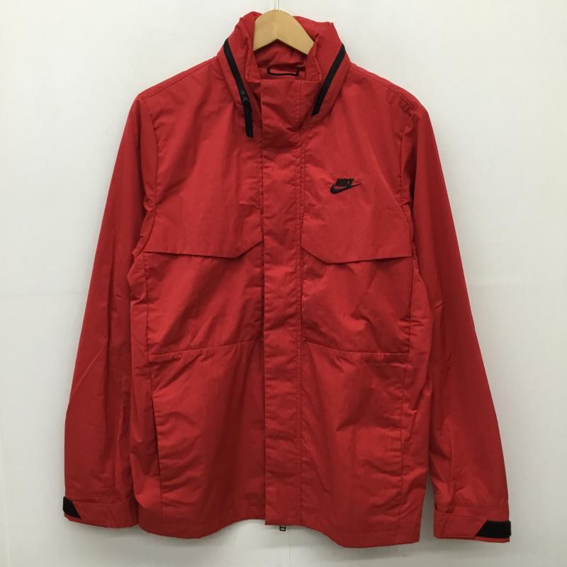 ナイキ NIKE ジャケット、上着 ジャケット、ブレザー CZ9880-657 M ロゴ、文字 赤 / レッド /  メンズ USED 古着 中古 10143953