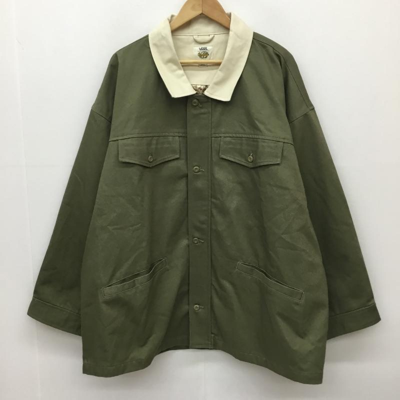 バンズ VANS ジャケット、上着 ジャケット、ブレザー VN0A7PTTZC61 Anderson .Paak アンダーソン・パークコラボ XXL 無地 カーキ / カーキ / X ベージュ / ベージュ /  メンズ USED 古着 中古 10143954