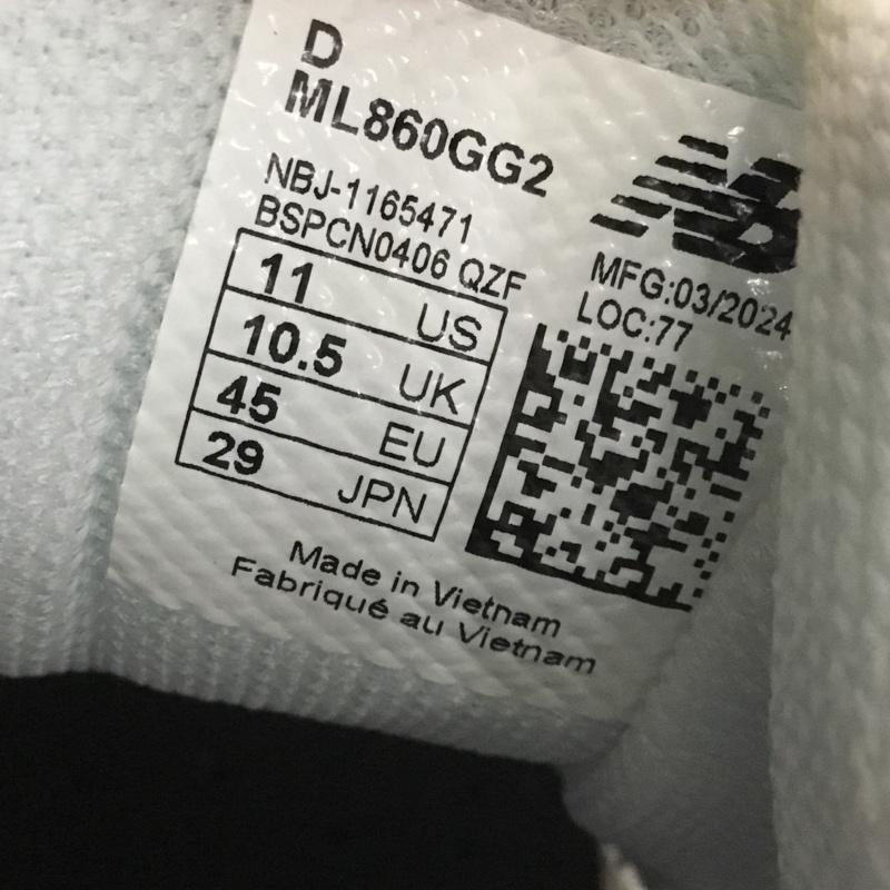 ニューバランス New Balance スニーカー スニーカー ML860GG2 29cm 箱有 29.0cm ロゴ、文字 マルチカラー / マルチカラー /  メンズ USED 古着 中古 10143961