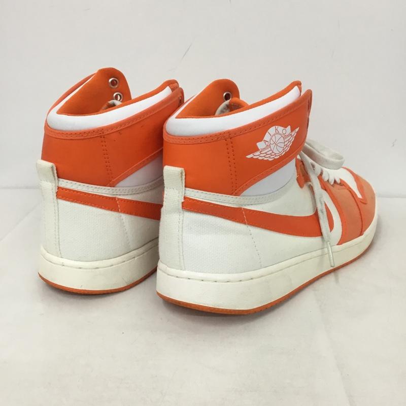 ナイキ NIKE スニーカー スニーカー DO5047-801 AIR JORDAN 1 KO Rush Orange 28.5cm 28.5cm ロゴ、文字 白 / ホワイト / X 橙 / オレンジ /  メンズ USED 古着 中古 10143967
