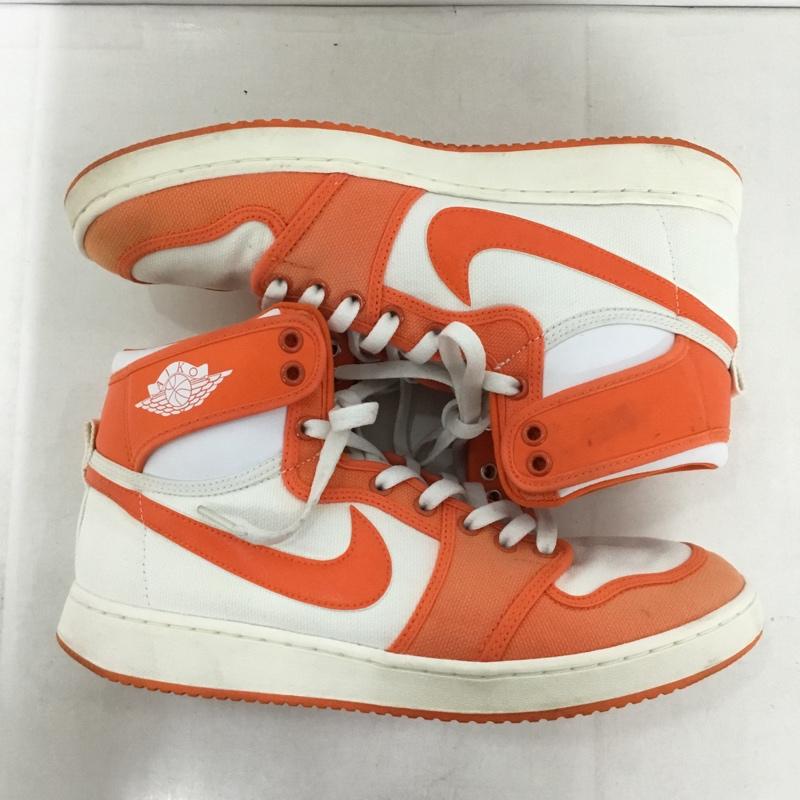 ナイキ NIKE スニーカー スニーカー DO5047-801 AIR JORDAN 1 KO Rush Orange 28.5cm 28.5cm ロゴ、文字 白 / ホワイト / X 橙 / オレンジ /  メンズ USED 古着 中古 10143967