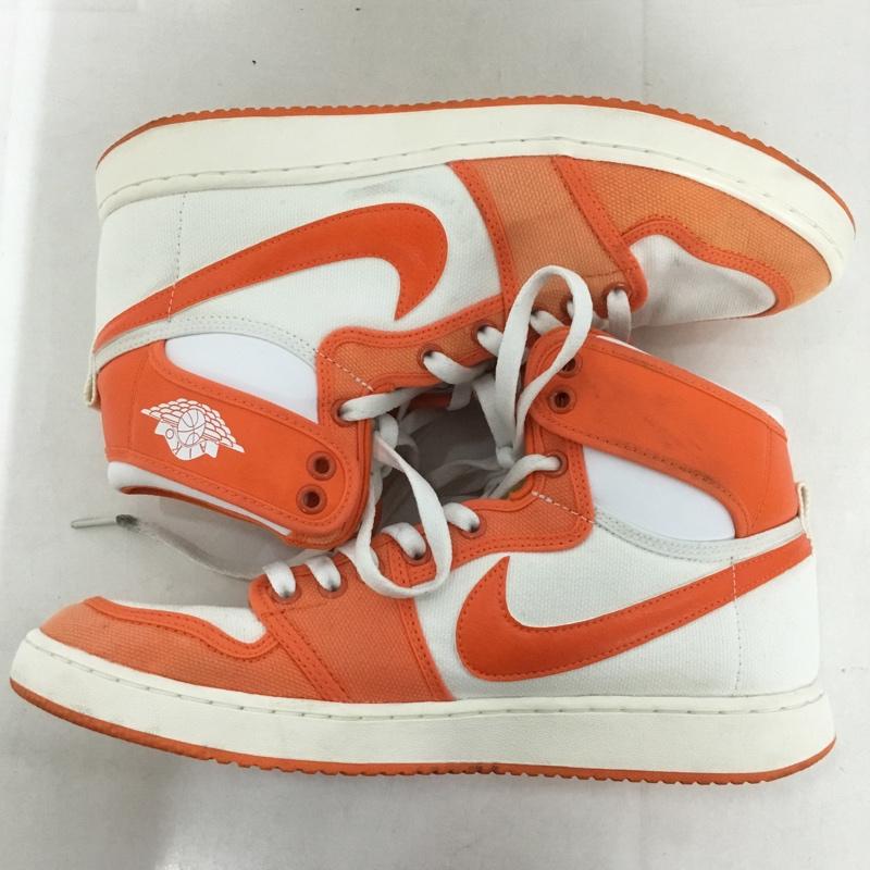 ナイキ NIKE スニーカー スニーカー DO5047-801 AIR JORDAN 1 KO Rush Orange 28.5cm 28.5cm ロゴ、文字 白 / ホワイト / X 橙 / オレンジ /  メンズ USED 古着 中古 10143967