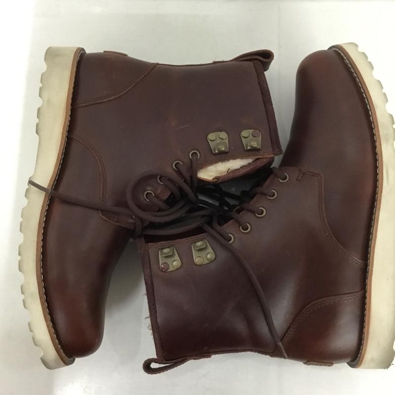 アグ UGG ブーツ ショートブーツ 1008142 レースアップ 26cm 26.0cm 無地 茶 / ブラウン /  メンズ USED 古着 中古 10143971