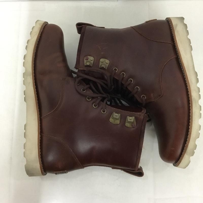 アグ UGG ブーツ ショートブーツ 1008142 レースアップ 26cm 26.0cm 無地 茶 / ブラウン /  メンズ USED 古着 中古 10143971
