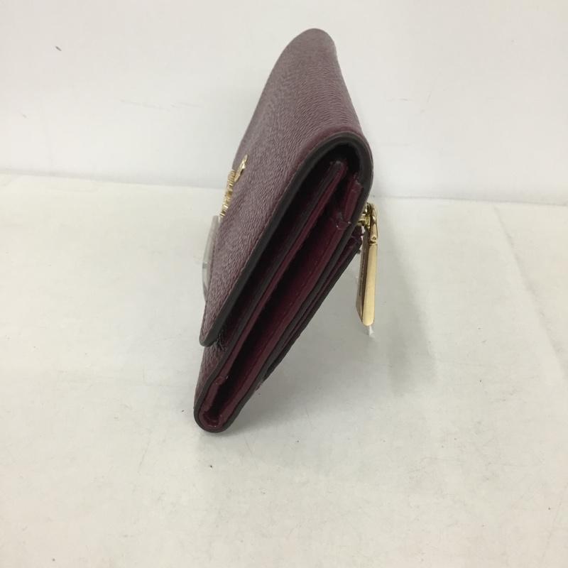 マイケルコース MICHAEL KORS 財布 長財布 32F1GT9E3L 三つ折り ロゴ、文字 紫 / パープル /  レディース USED 古着 中古 10143980