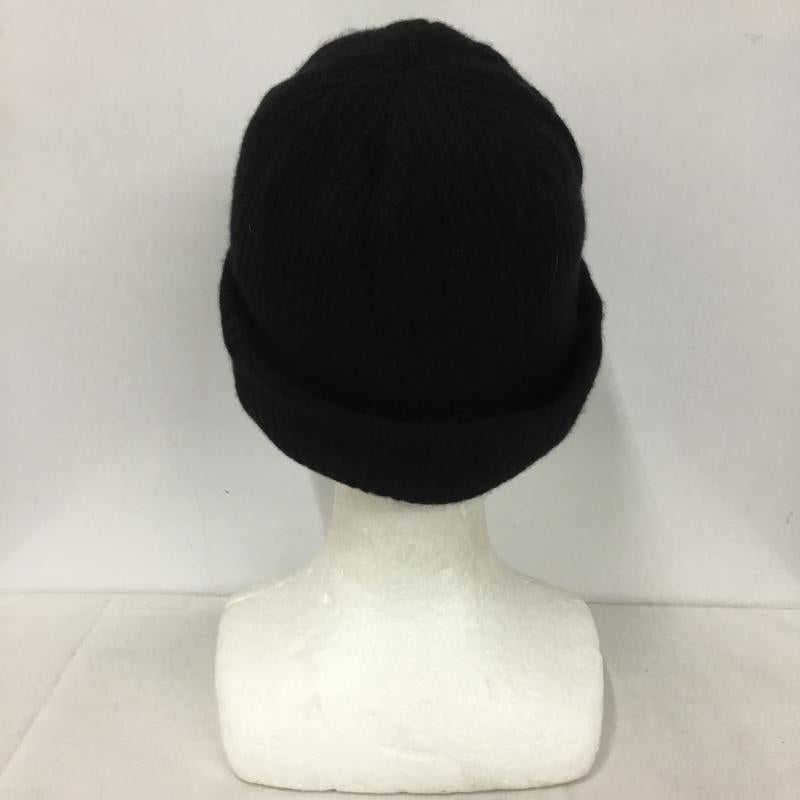 ウェルダン WE11DONE 帽子 ニット帽 WD-KH2-24-644-U-BK ロゴ、文字 黒 / ブラック /  メンズ USED 古着 中古 10143987