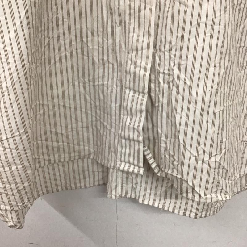 ザラ ZARA シャツ、ブラウス 半袖 M ストライプ マルチカラー / マルチカラー /  レディース USED 古着 中古 10143991