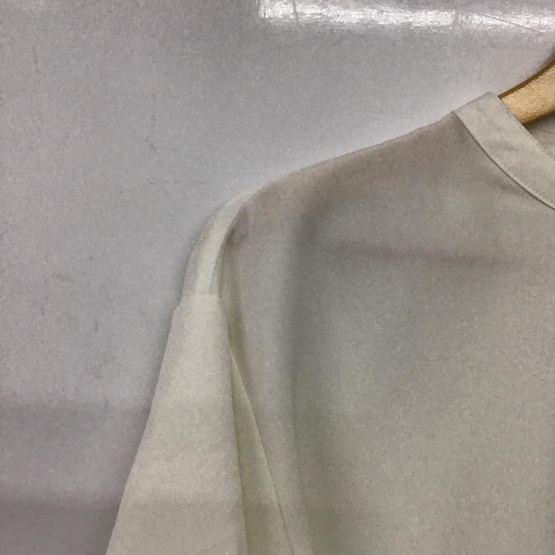 シーピーシーエム CPCM シャツ、ブラウス 長袖 FREE 無地 白 / ホワイト / X 黒 / ブラック /  レディース USED 古着 中古 10143995