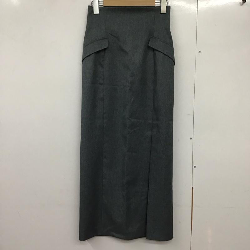 ダズリン dazzlin スカート ロングスカート 022320802101 ハイウエストアイラインスカート S 無地 青 / ブルー /  レディース USED 古着 中古 10144005